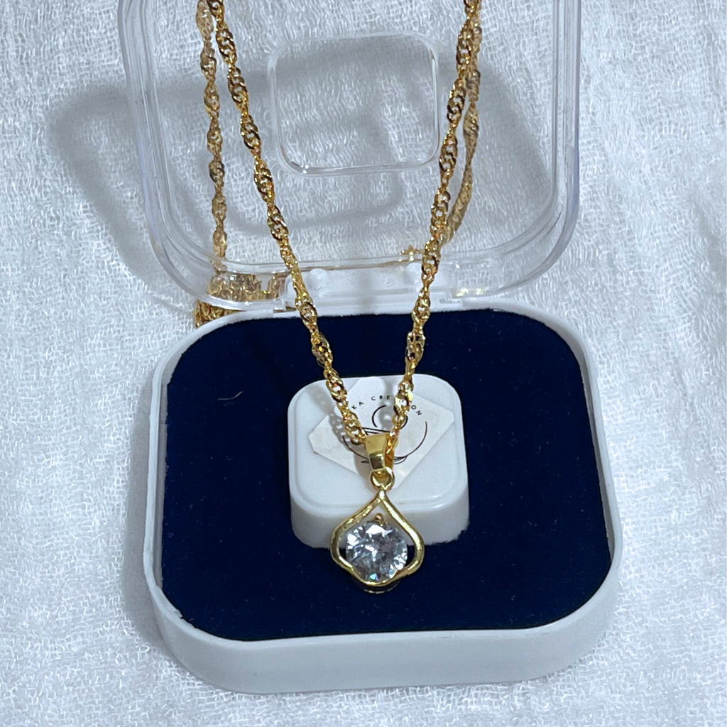 Gold Plated Chain Necklace